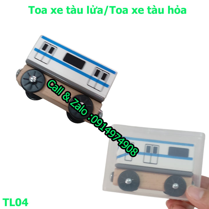 Toa xe lửa/Toa tàu hỏa bằng nhựa cao cấp an toàn cho bé