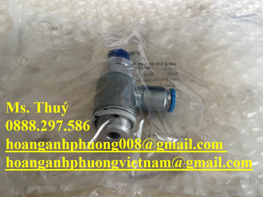 Van tiết lưu Festo GRLA-3/8-QS-8-RS-D giá tốt nhất