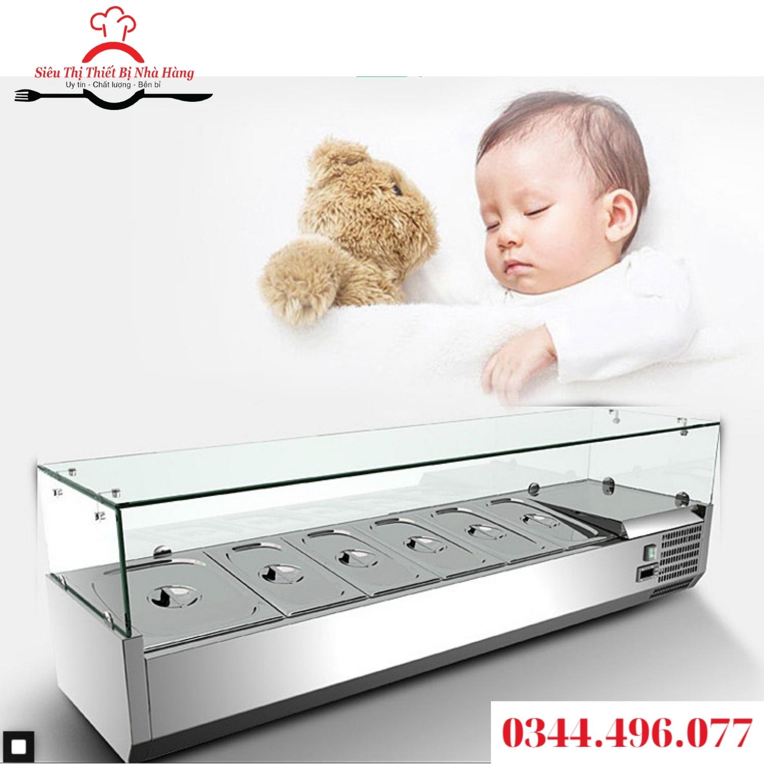 Tủ lạnh pizza/ bàn salad/ quầy buffet- bàn chuyên giữ lạnh thực phẩm