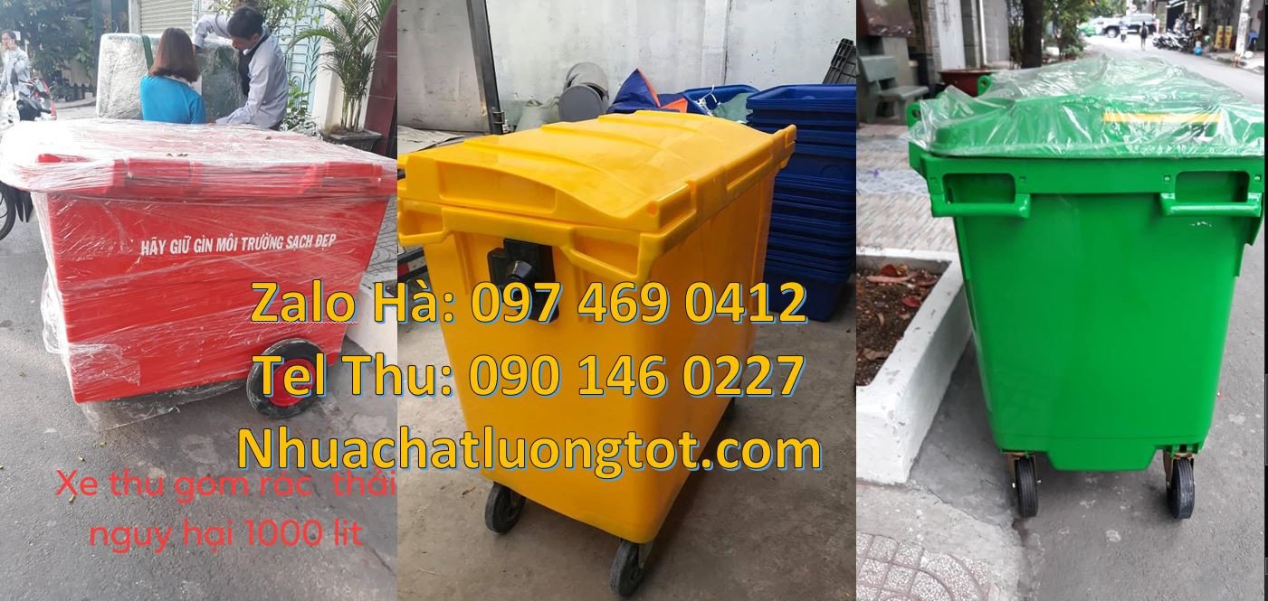 thùng đựng rác cỡ lớn 660l nắp đậy,thùng rác 660l có 4 bánh xe giá rẻ