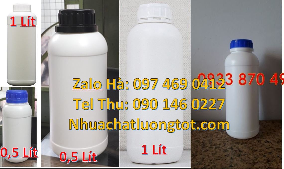 chai nhựa lớn 1l đựng mỹ phẩm,chai nhựa 0.5l đựng nước tương,chai nhựa