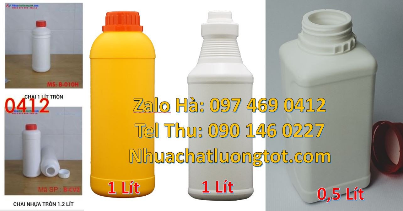 chai nhựa lớn 1l đựng mỹ phẩm,chai nhựa 0.5l đựng nước tương,chai nhựa