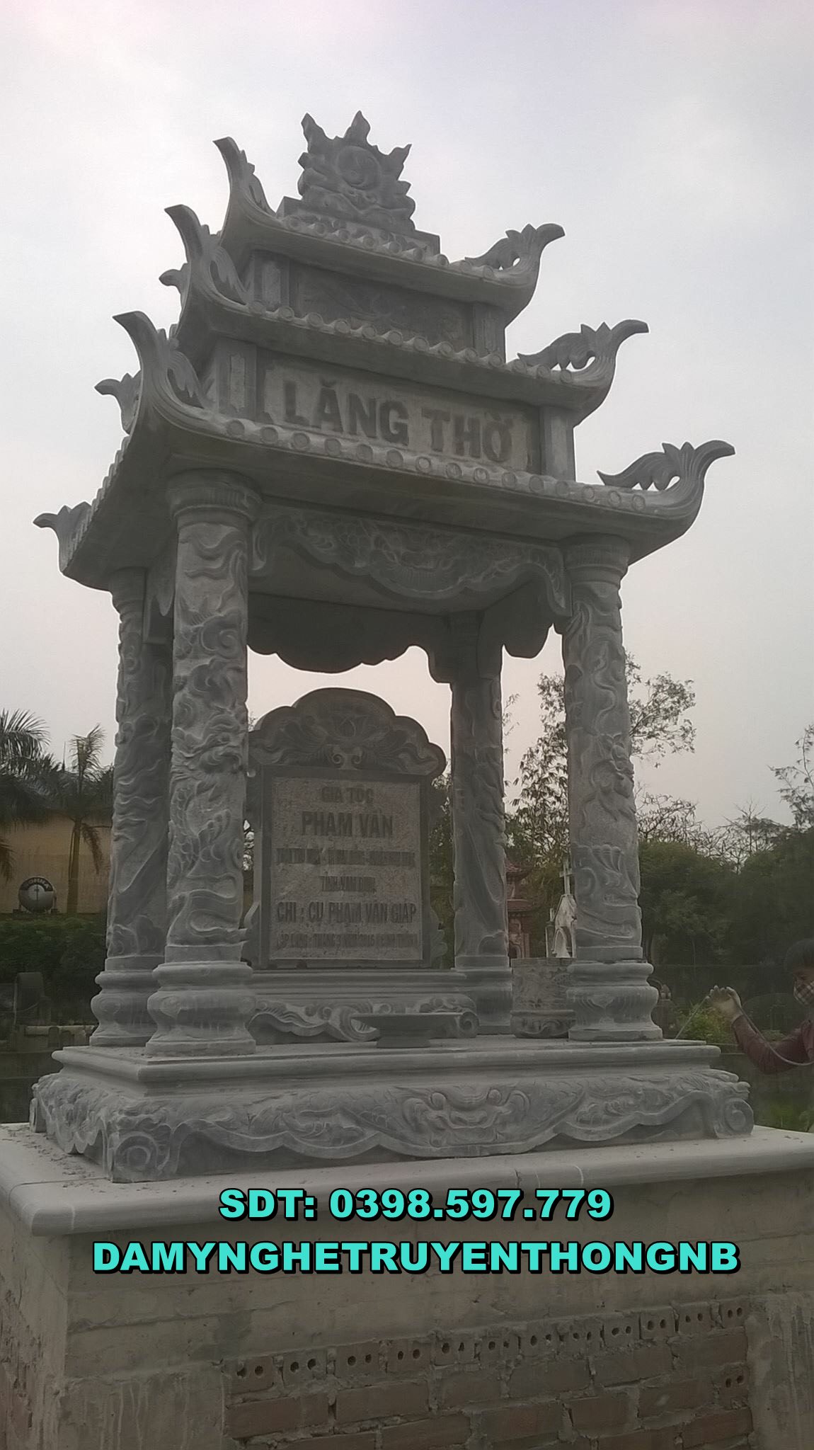 đồng nai xây lăng thờ đá cao cấp đẹp nhất 2023