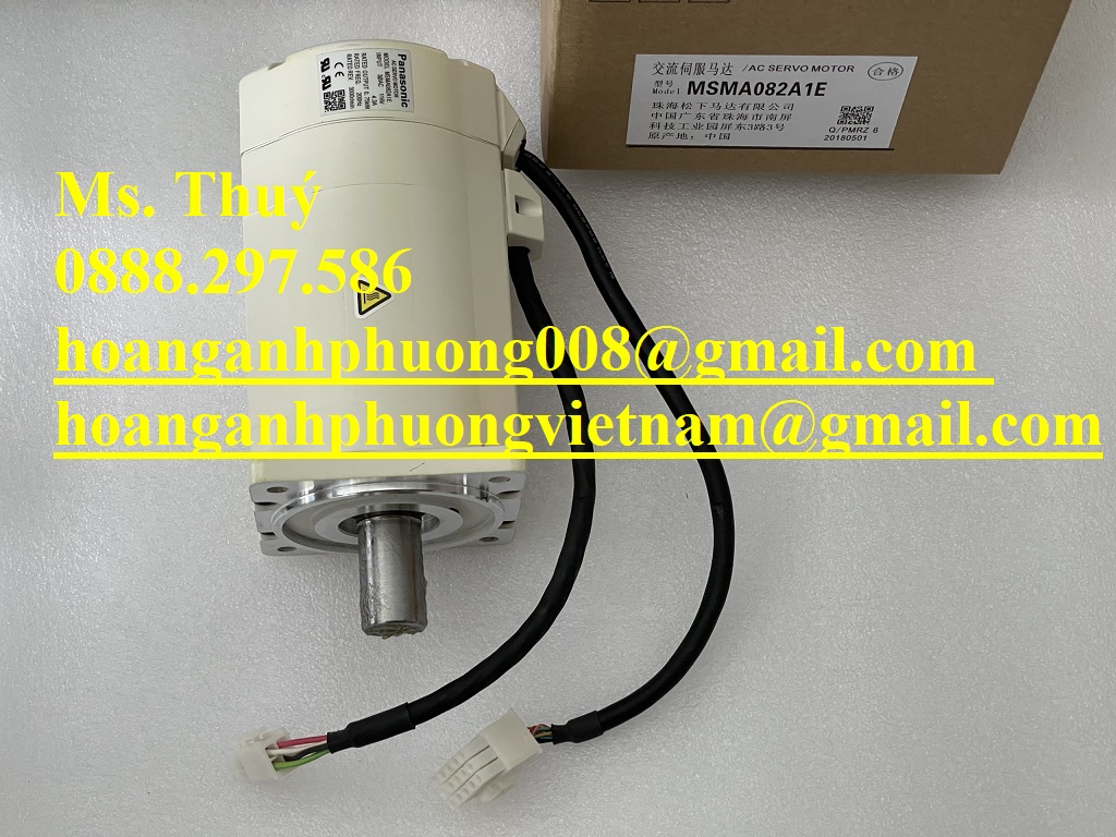 Động cơ Panasonic MSMA082A1E chính hãng, mới 100%