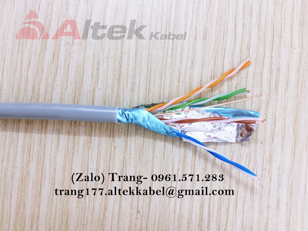 Cáp mạng cat6 và cat5e Altek Kabel lõi đồng