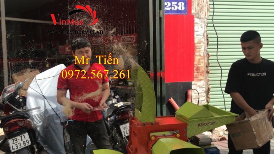 Máy băm sơ dừa, bã mía, cỏ voi đa năng SUMO 3KW