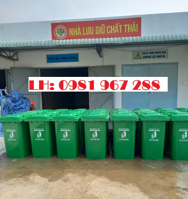 Cung cấp thùng rác nhựa 100 lít giá rẻ toàn quốc
