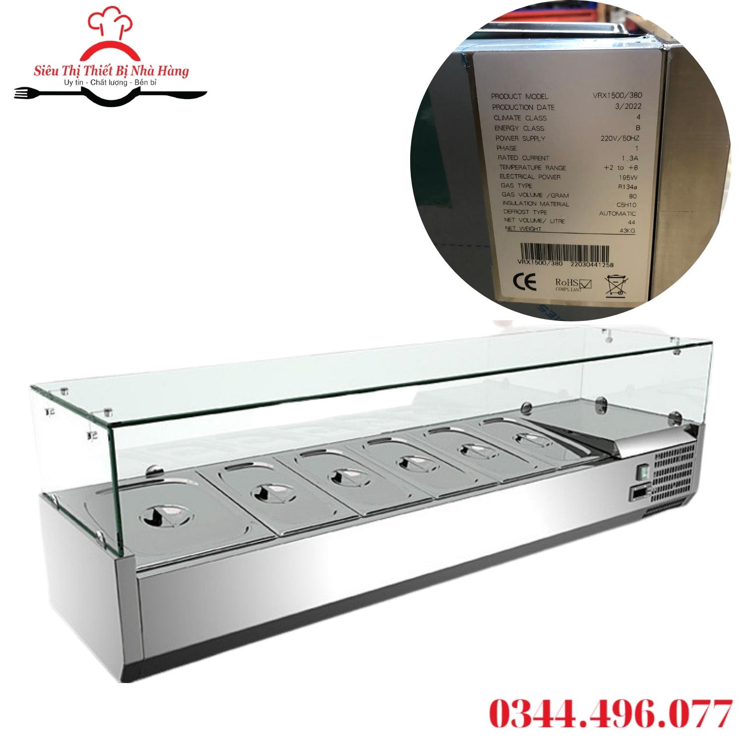 Tủ lạnh pizza/ bàn salad/quầy buffet- bàn chuyên giữ lạnh thực phẩm