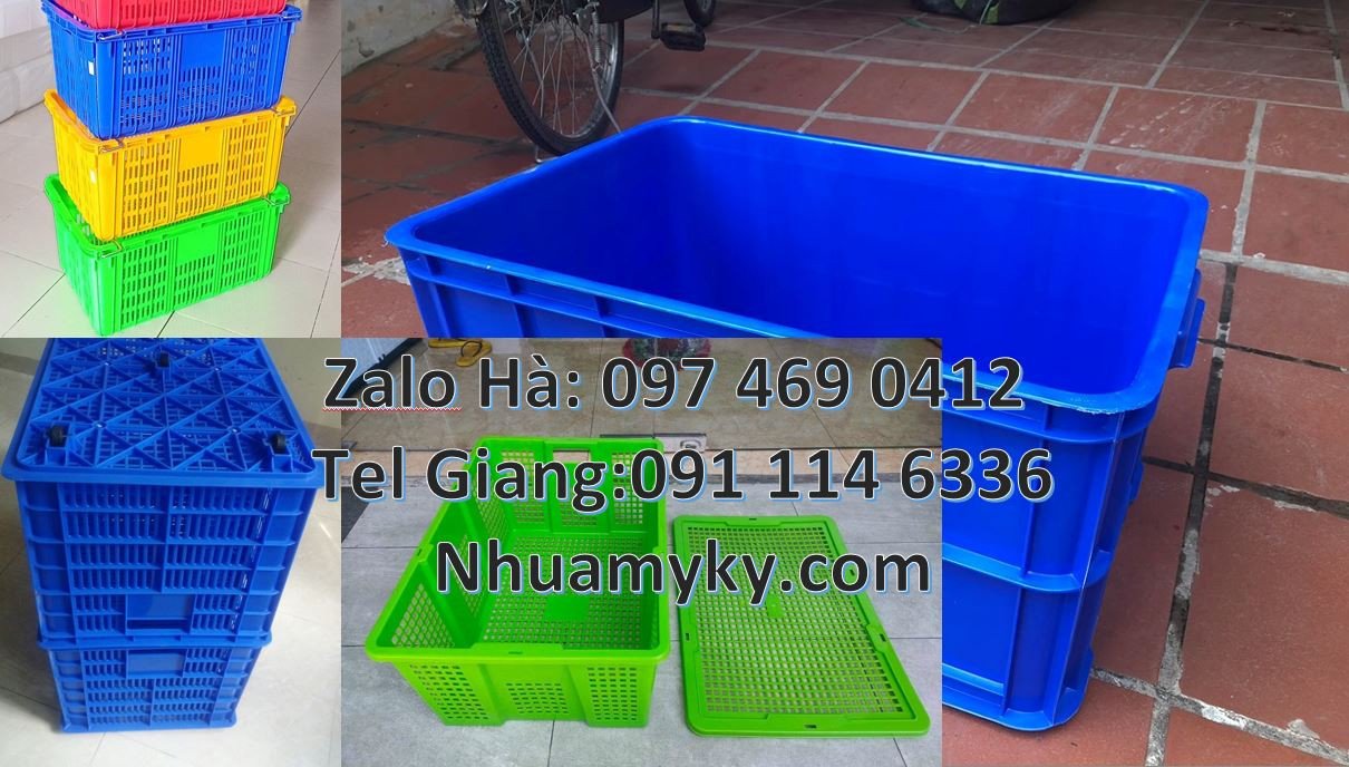 sóng nhựa công nghiệp,sóng nhựa đựng rau củ, rổ nhựa đựng hải sản giá