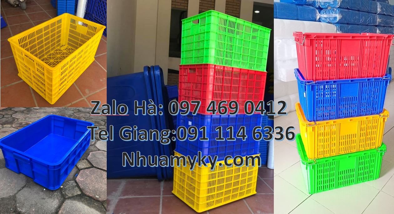 sóng nhựa công nghiệp,sóng nhựa đựng rau củ, rổ nhựa đựng hải sản giá