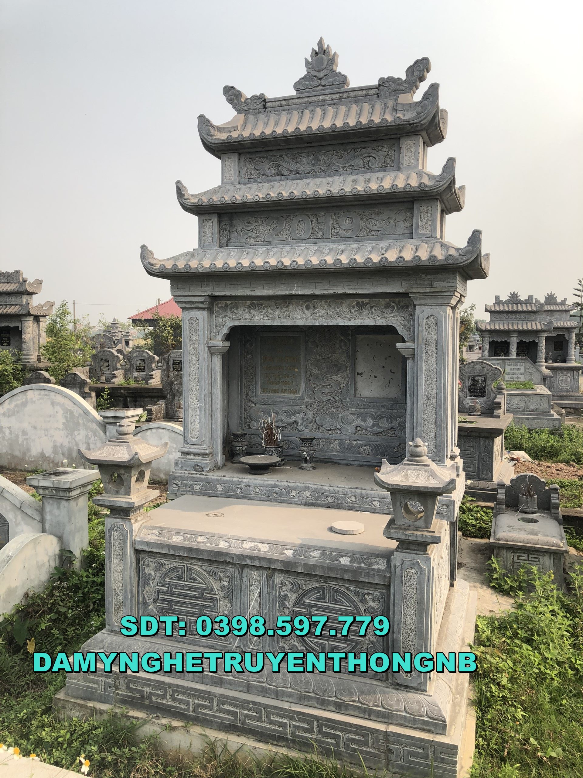 mộ đá đôi cao cấp được ưa chuộng nhất tại hải phòng