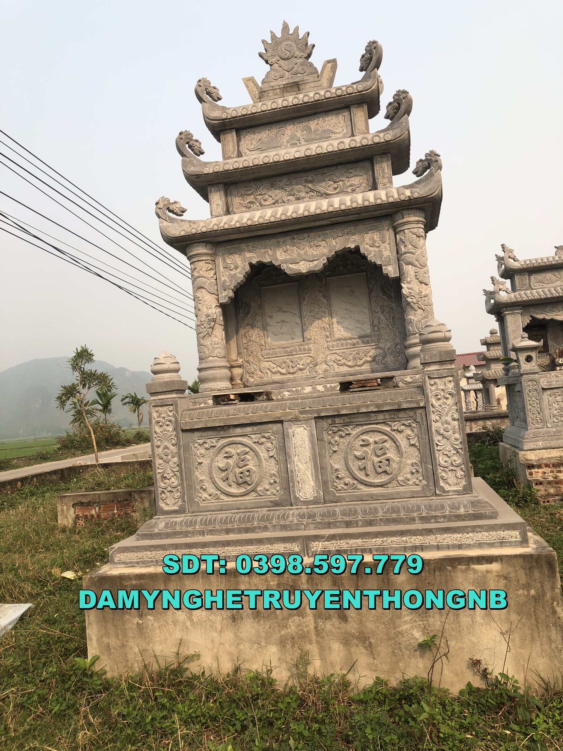 mộ đá đôi cao cấp được ưa chuộng nhất tại hải phòng