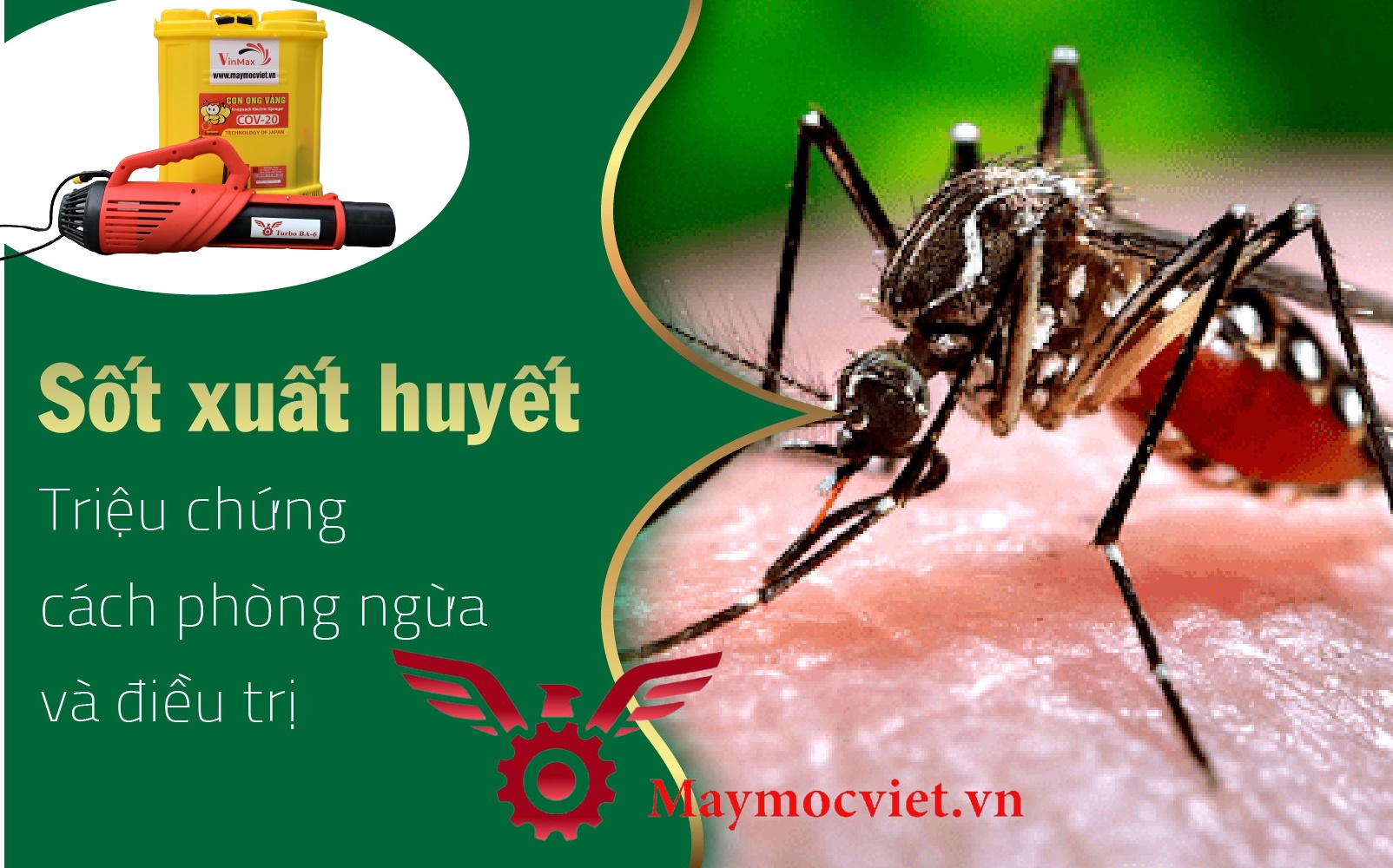 [Bảo hành 12 tháng ]-Máy phun thuốc diệt muỗi và côn trùng Turbo BA-6