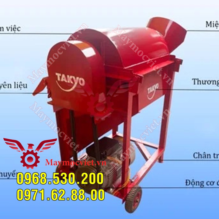 Máy xay nghiền xơ dừa , rơm, cỏ voi 1 cách nhanh chóng và hiệu quả