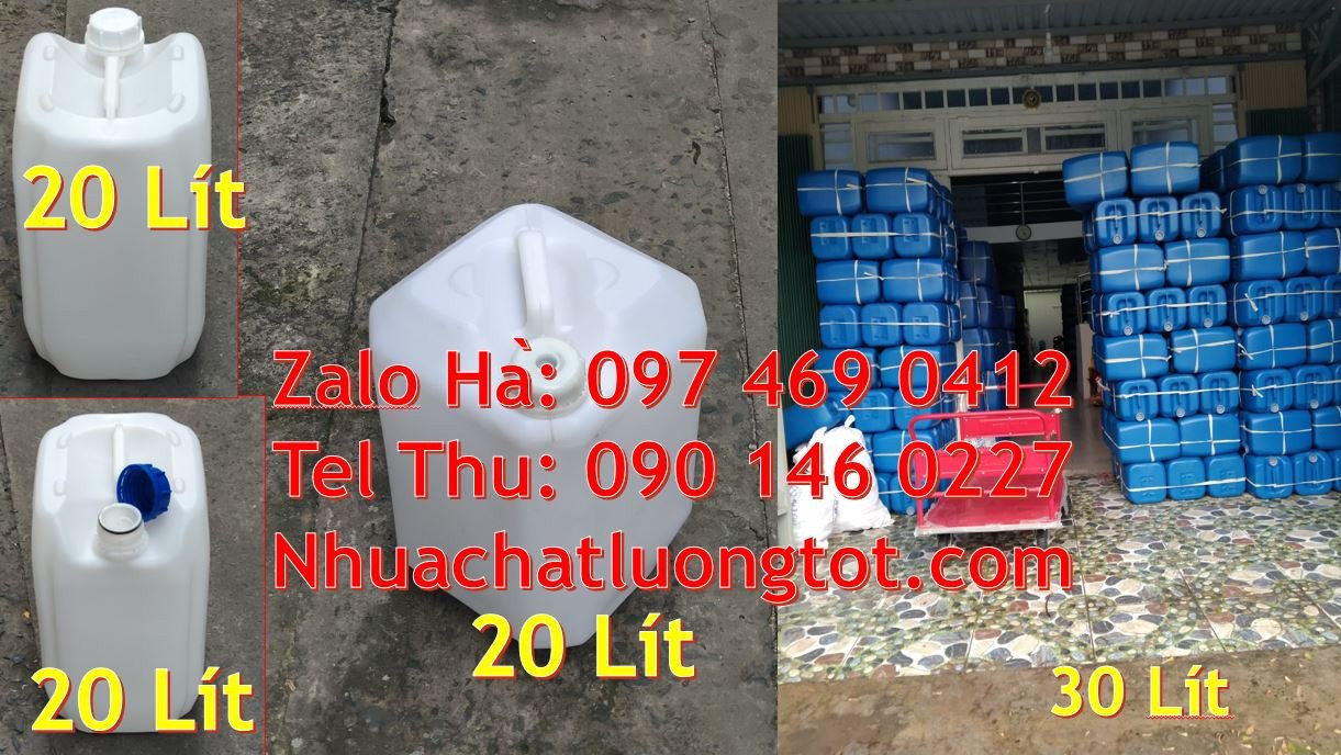 can nhựa hdpe 20l,can nhựa xanh 25l đựng nước mắm,can nhựa 30l đưng d