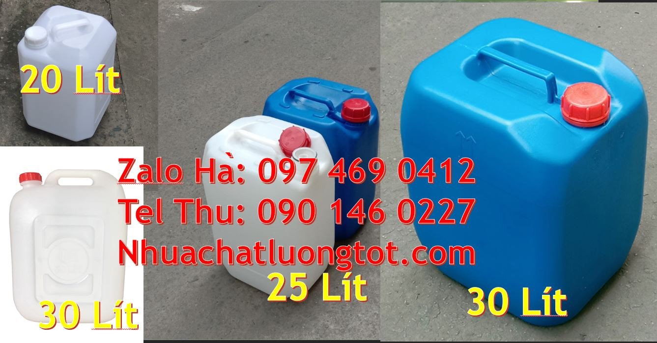can nhựa hdpe 20l,can nhựa xanh 25l đựng nước mắm,can nhựa 30l đưng d