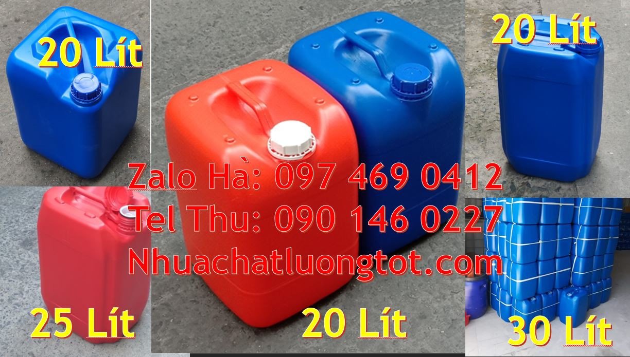 can nhựa hdpe 20l,can nhựa xanh 25l đựng nước mắm,can nhựa 30l đưng d