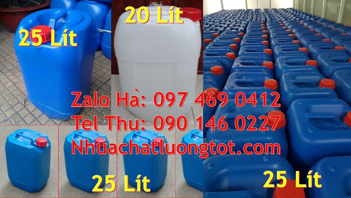 can nhựa hdpe 20l,can nhựa xanh 25l đựng nước mắm,can nhựa 30l đưng d
