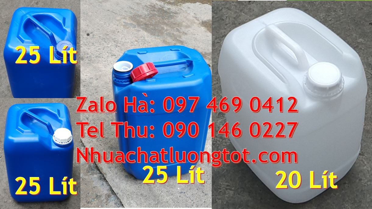 can nhựa hdpe 20l,can nhựa xanh 25l đựng nước mắm,can nhựa 30l đưng d