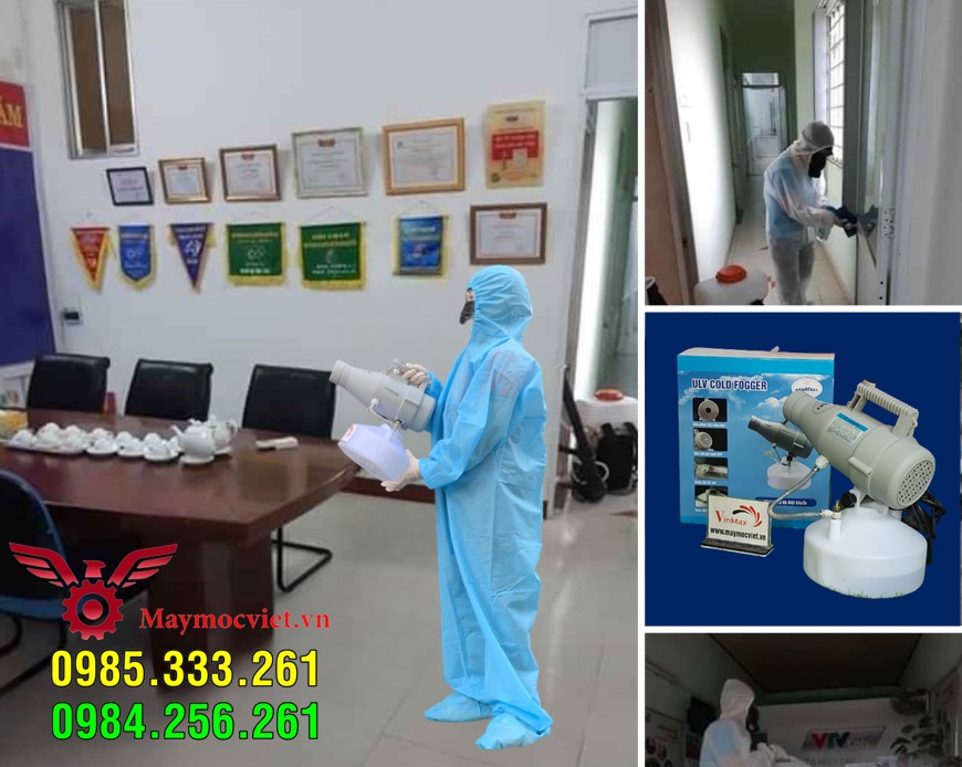 Máy phun hóa chất Chloramin B hiệu quả - an toàn dạng sương ULV KS50