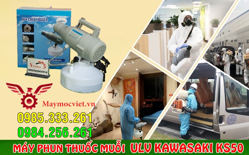 Máy phun hóa chất Chloramin B hiệu quả - an toàn dạng sương ULV KS50