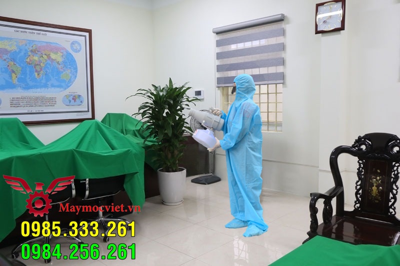 Máy phun hóa chất Chloramin B hiệu quả - an toàn dạng sương ULV KS50