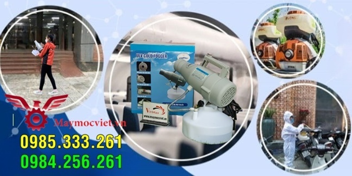 Máy phun hóa chất Chloramin B hiệu quả - an toàn dạng sương ULV KS50