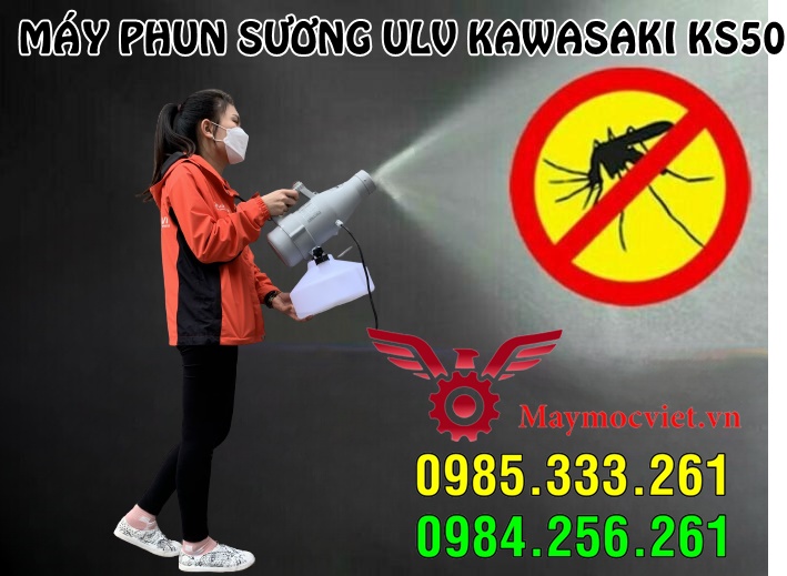 Máy phun hóa chất Chloramin B hiệu quả - an toàn dạng sương ULV KS50