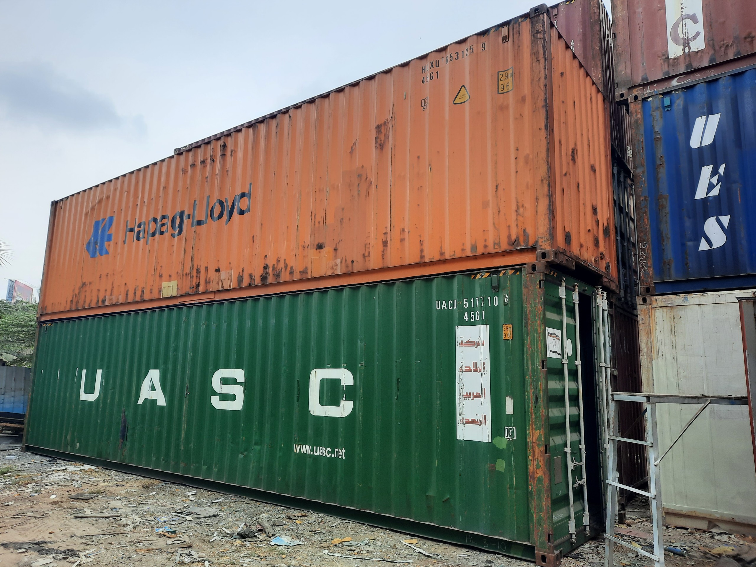 Cho thuê container 40DC đóng hàng giá cực rẻ