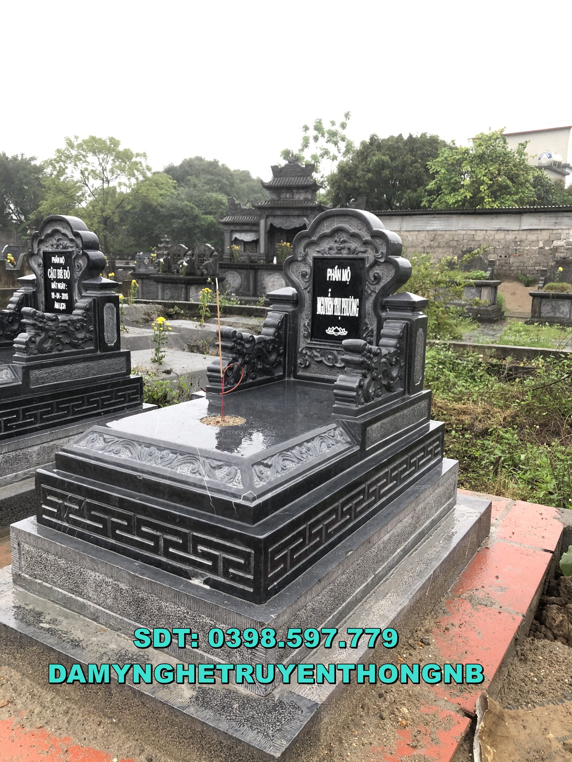 xây mộ đá cao cấp cho ông bà ở vĩnh long