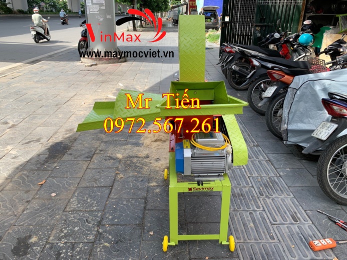 Máy băm sơ dừa, cỏ voi, bã mía công suất 3kw
