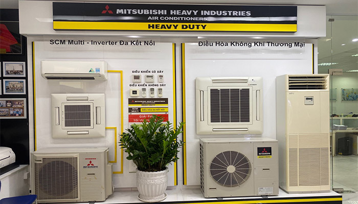 BẢNG BÁO GIÁ ĐIỀU HÒA MITSUBISHI HEAVY MỚI NHẤT 2023