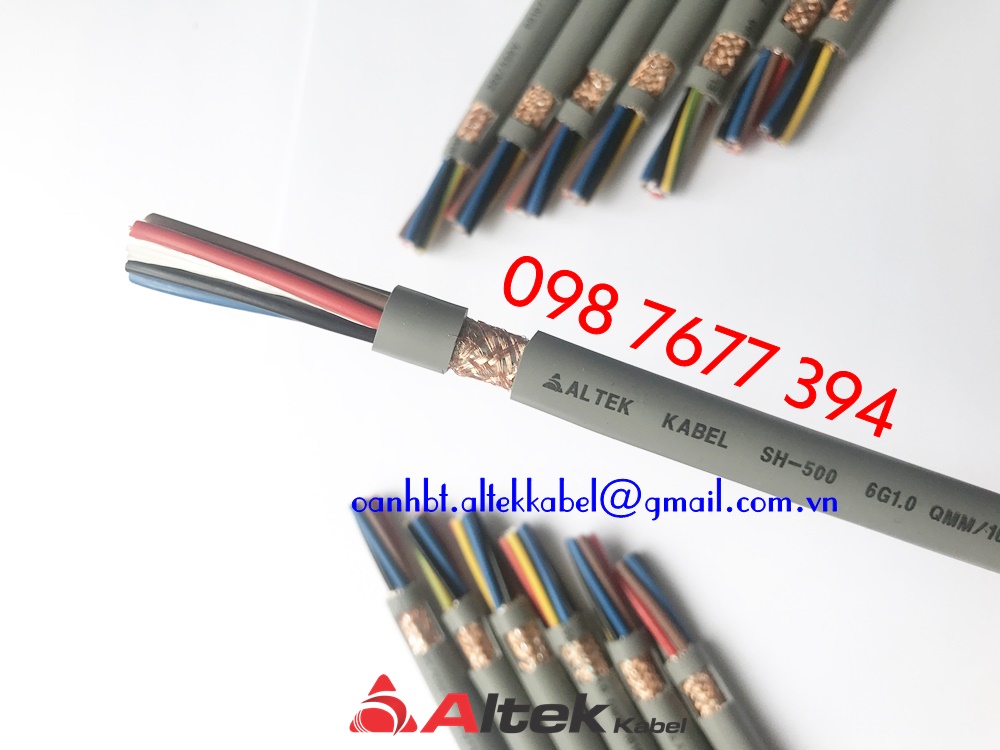 cáp điều khiển có giáp chống nhiễu, cáp điều khiển chống nhiễu