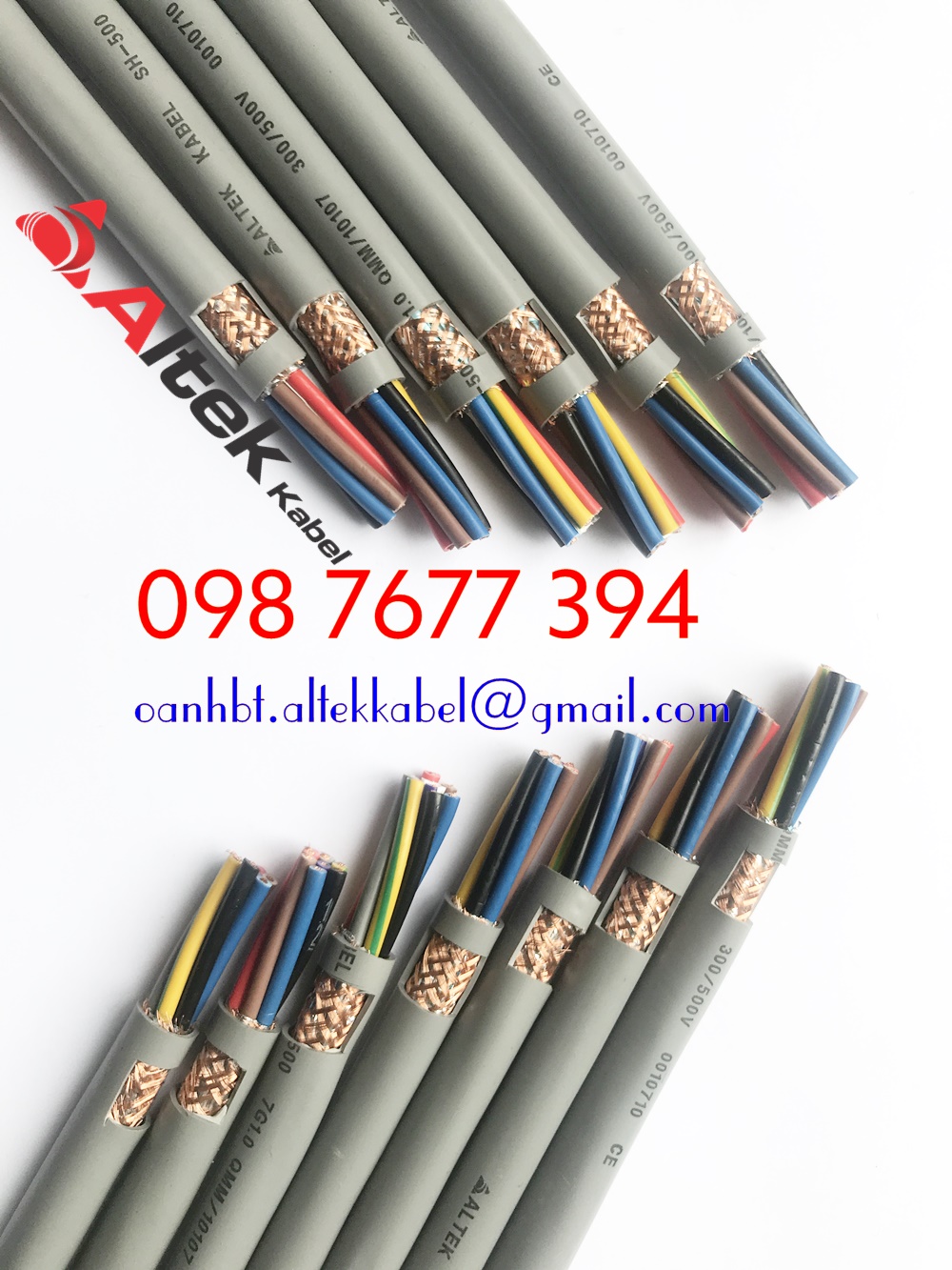 cáp điều khiển có giáp chống nhiễu, cáp điều khiển chống nhiễu