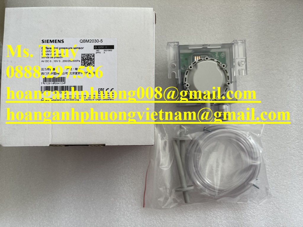 Siemens QBM2030-5  Cảm biến áp suất  Hoàng Anh Phương