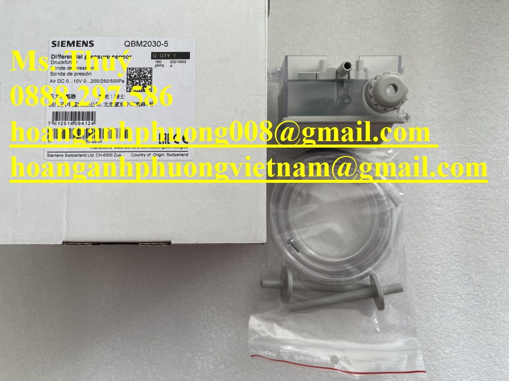 Siemens QBM2030-5  Cảm biến áp suất  Hoàng Anh Phương