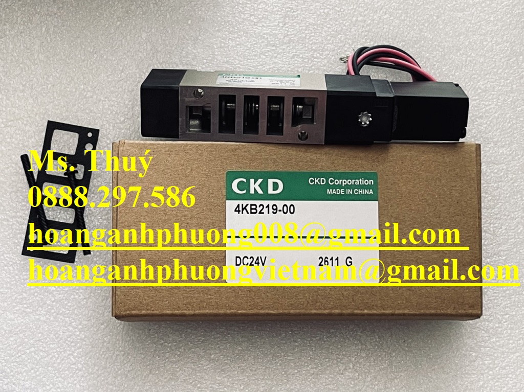 Van điện từ CKD 4KB219-00  Hàng New  Giá tốt toàn quốc