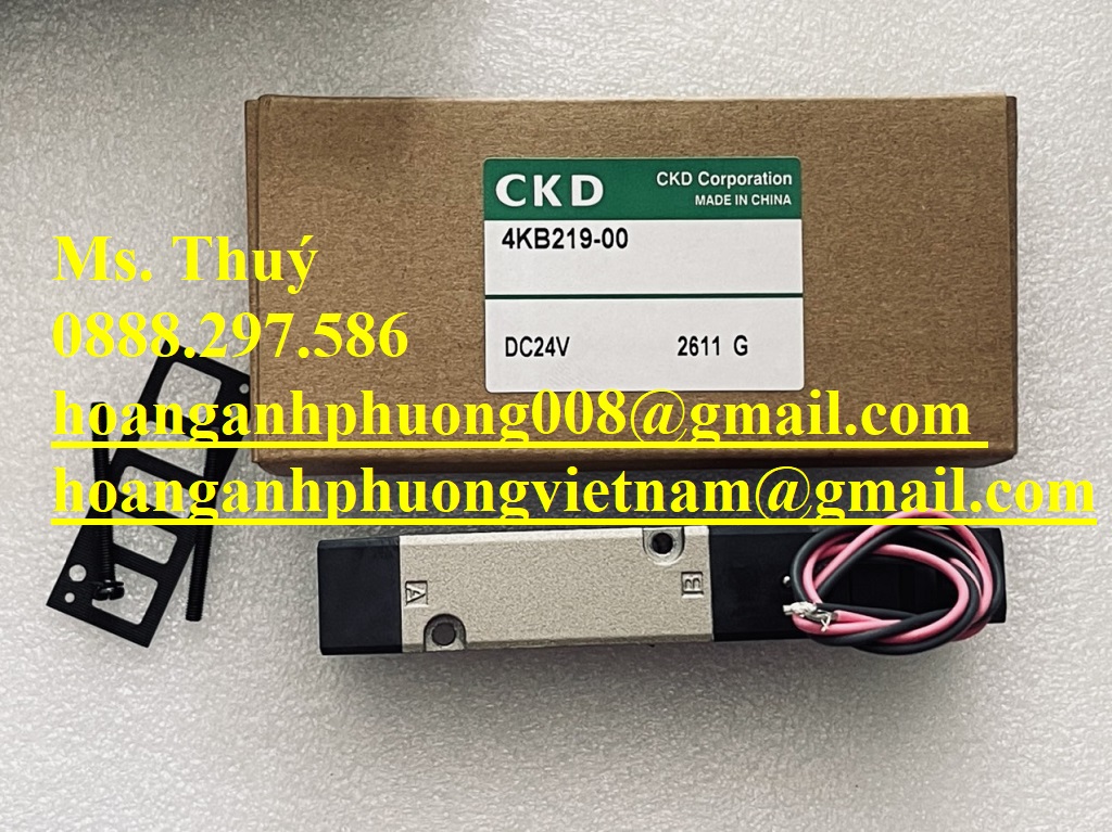 Van điện từ CKD 4KB219-00  Hàng New  Giá tốt toàn quốc
