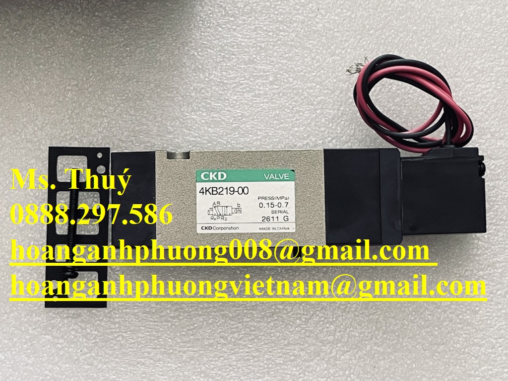 Van điện từ CKD 4KB219-00  Hàng New  Giá tốt toàn quốc