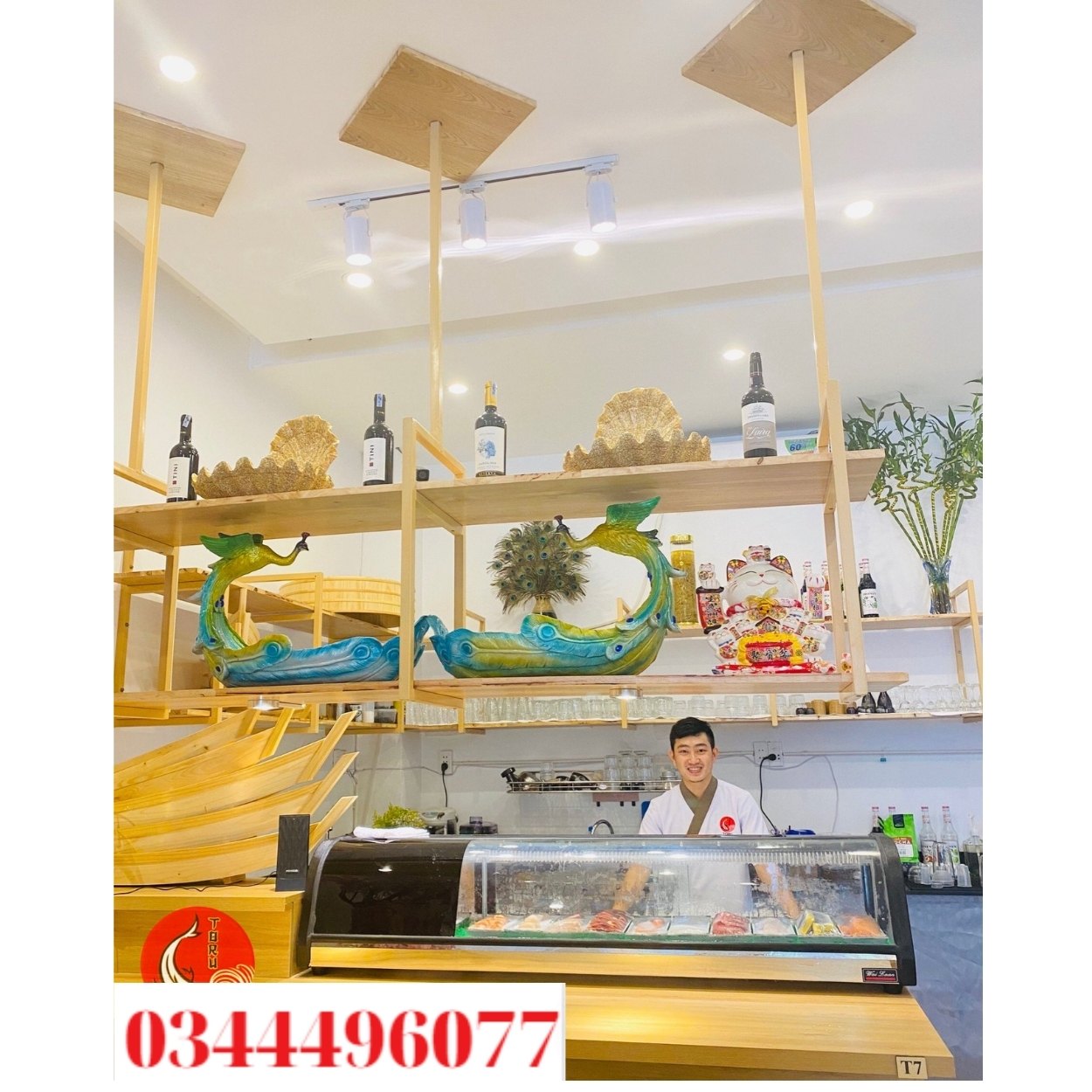 Tính năng vượt trội của tủ trưng bày sushi