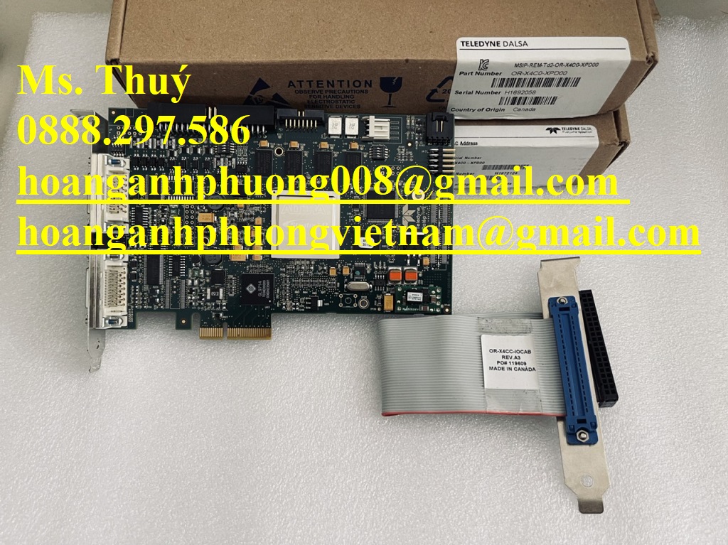 Card xử lý hình ảnh Teledyne OR-X4C0-XPD00  Nhập khẩu mới 100%