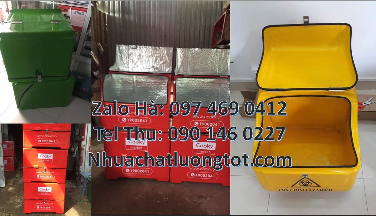 thùng giao hàng đồ ăn nhanh,thùng chở hàng sau xe máy,thùng gia giá rẻ