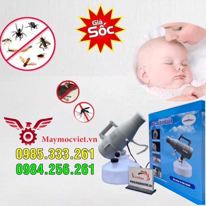 Máy phun hóa chất diệt muỗi - diệt côn trùng ULV KAWASAKI KS50