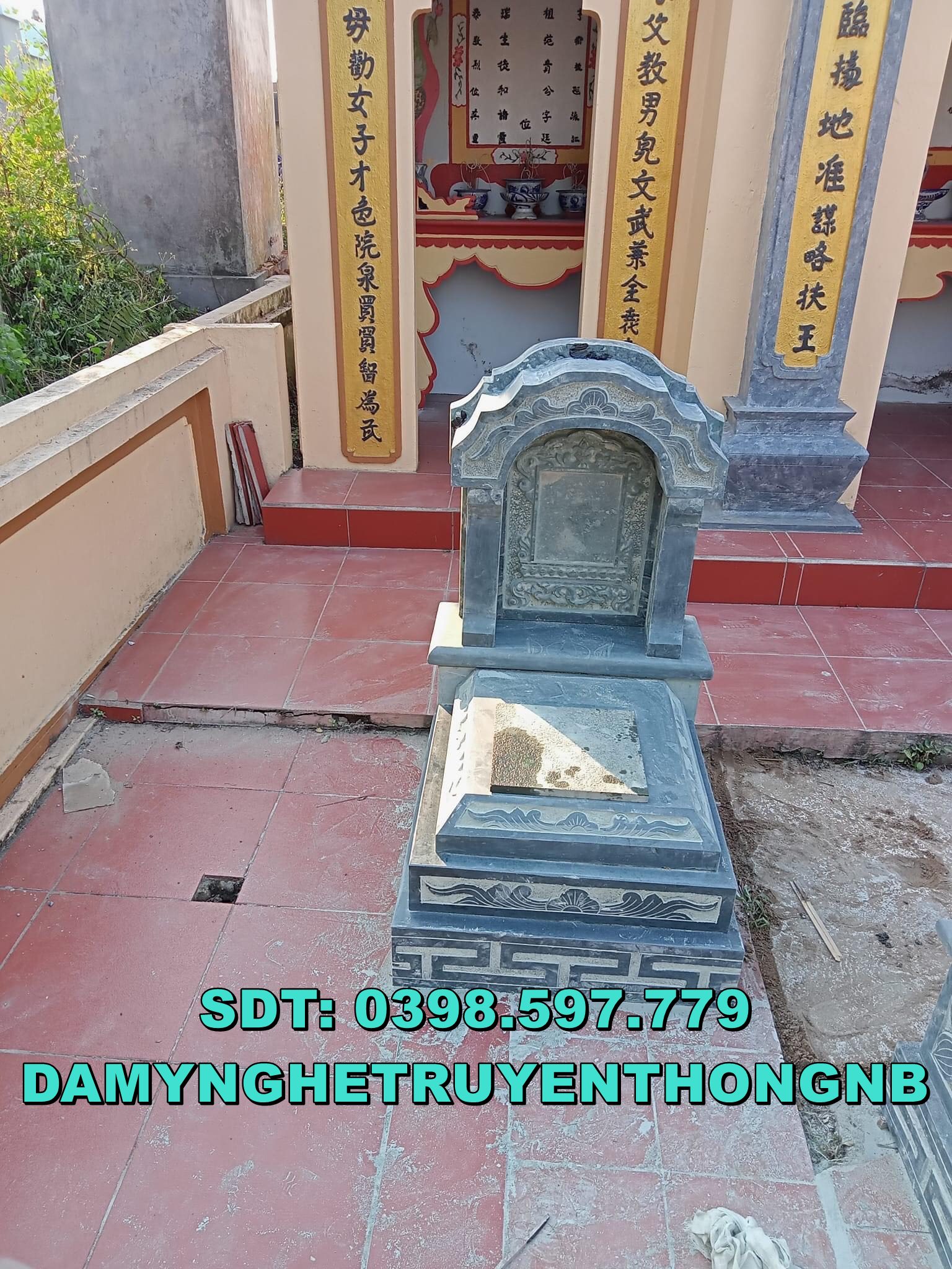 mẫu mộ chụp dá tam cấp đẹp nhất hải phòng