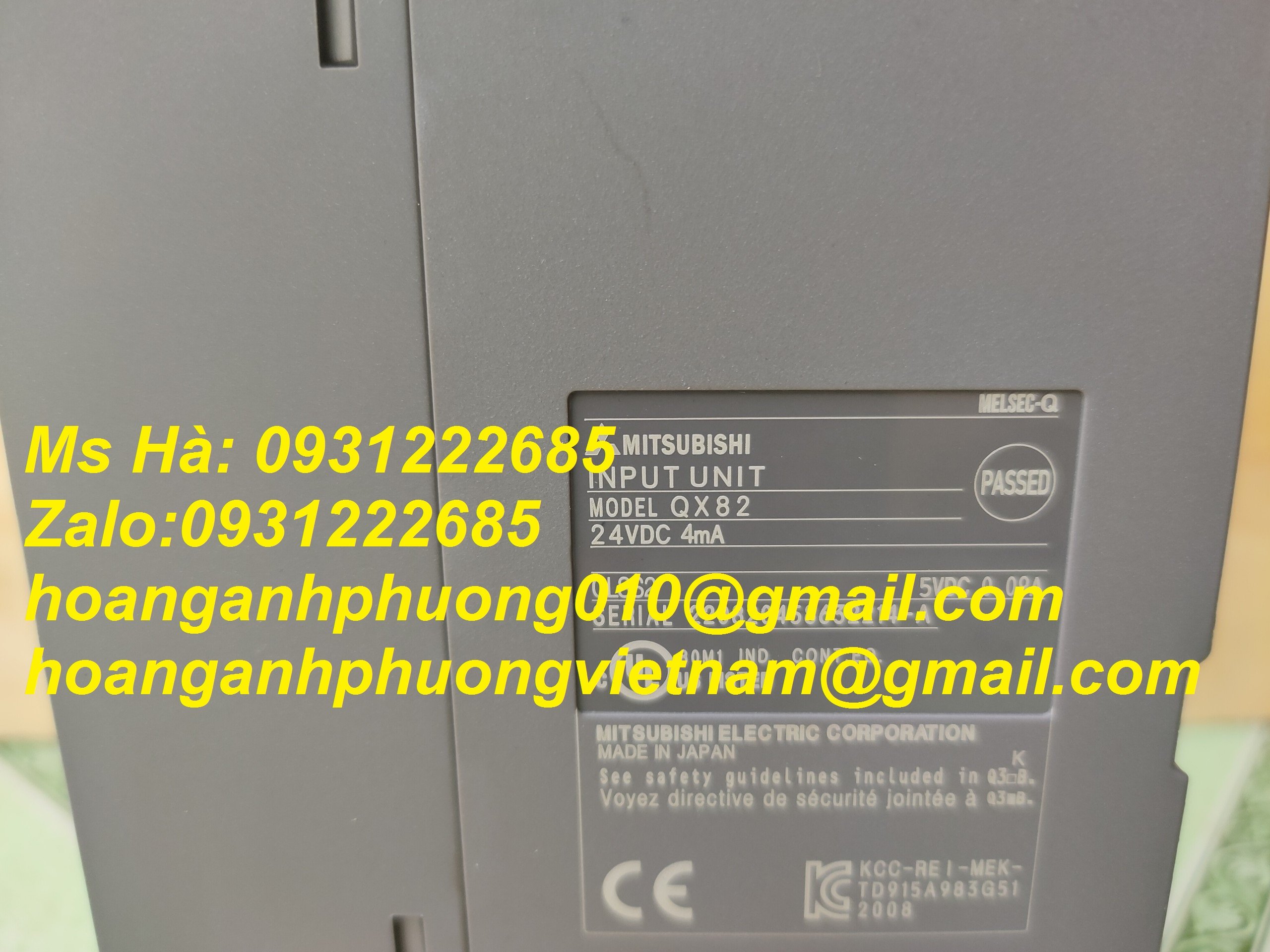 Mô đun melsec Q series QX82, QX81, QX80 mitsubishi giá tốt