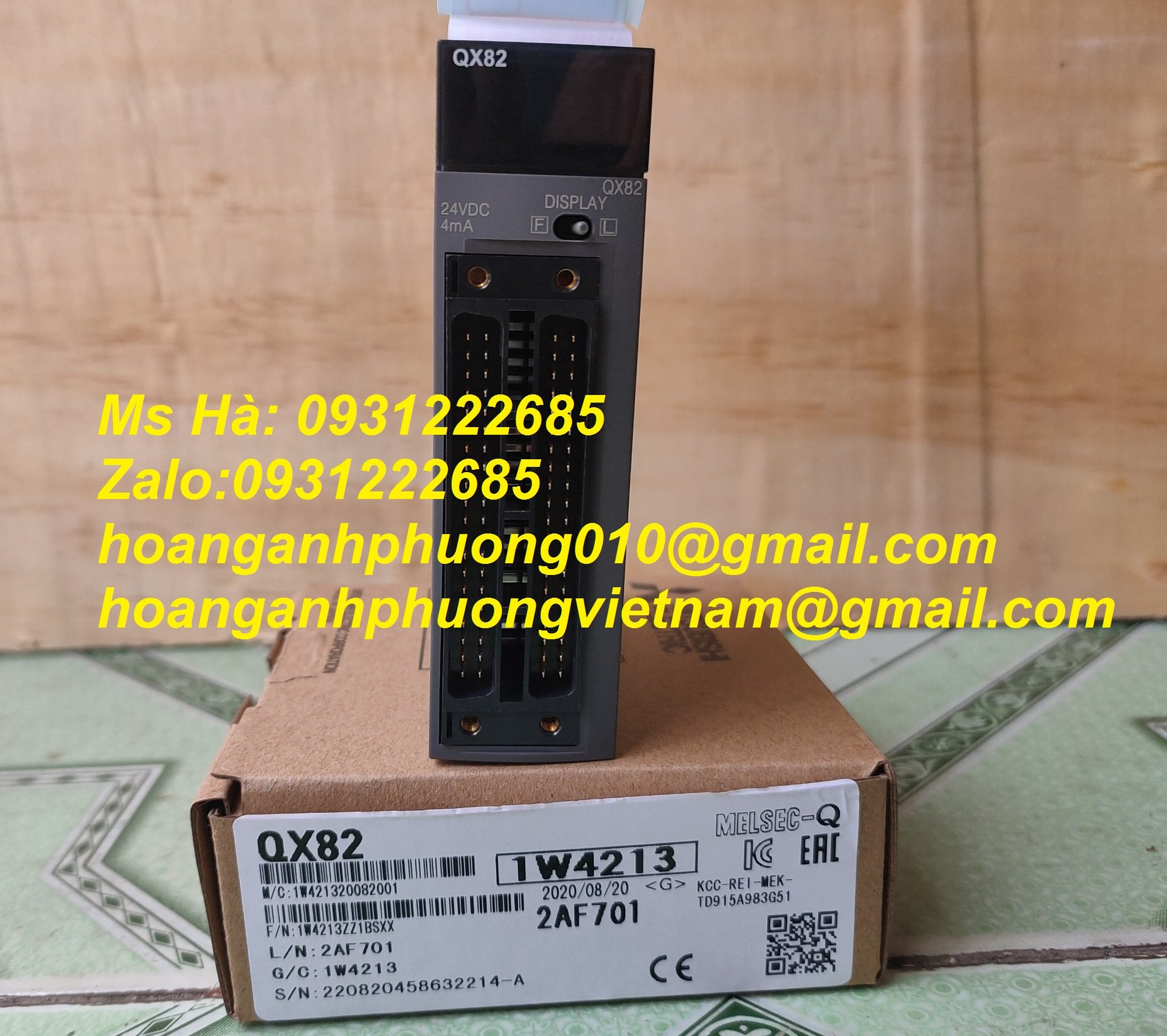 Mô đun melsec Q series QX82, QX81, QX80 mitsubishi giá tốt