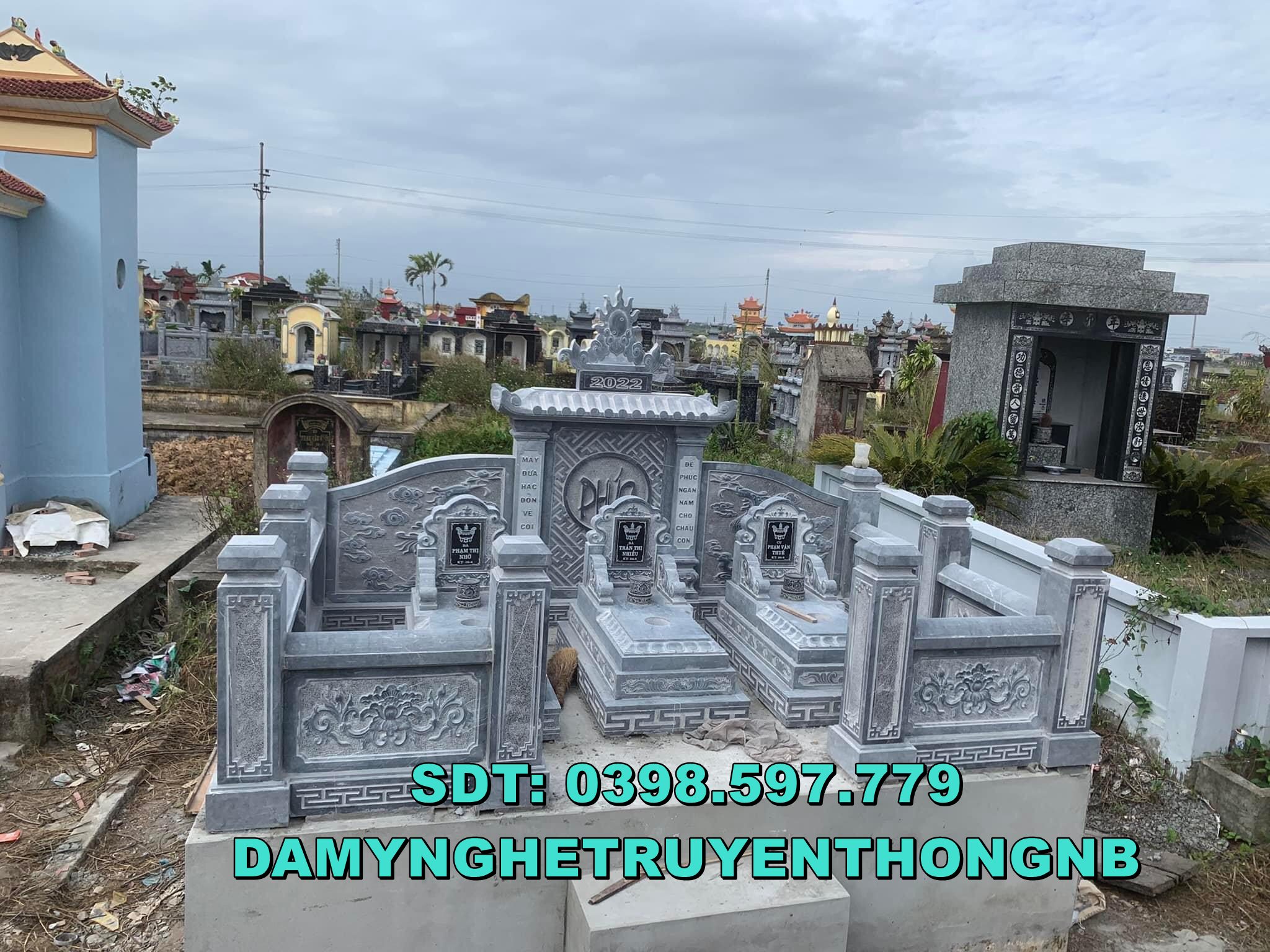 giá bán khuôn viên lăng mộ đá đẹp tại vĩnh long