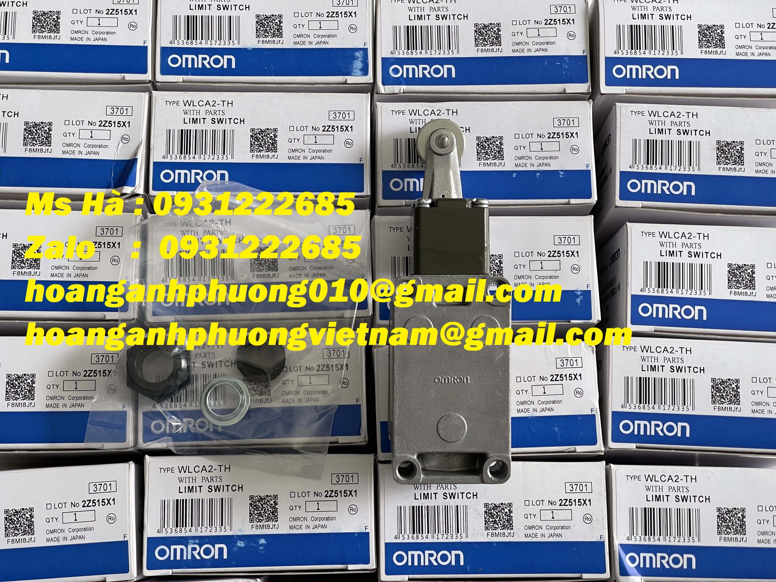 WLCA2-TH, Omron, công tắc hành trình , mới 100%
