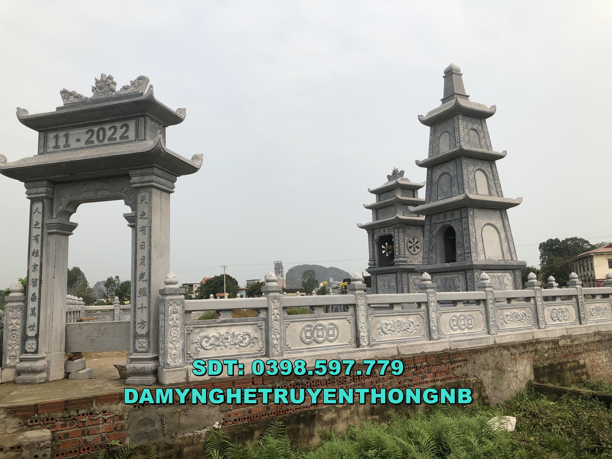 Tuyên quang xây dựng khu lăng mộ đá cho tổ tiên