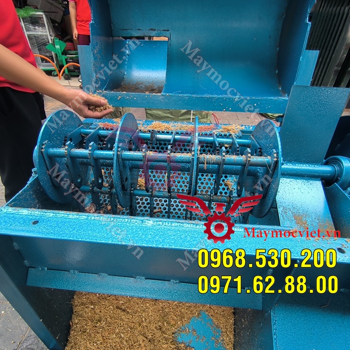 Máy xay nghiền quả dừa , bã mía , lá dừa công nghiệp Vinmax